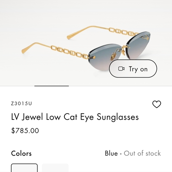 LOUIS VUITTON Designer  SOLD OUT Style... !Sunglasses!!!✨️💥👍🩵 - Picture 3 of 9